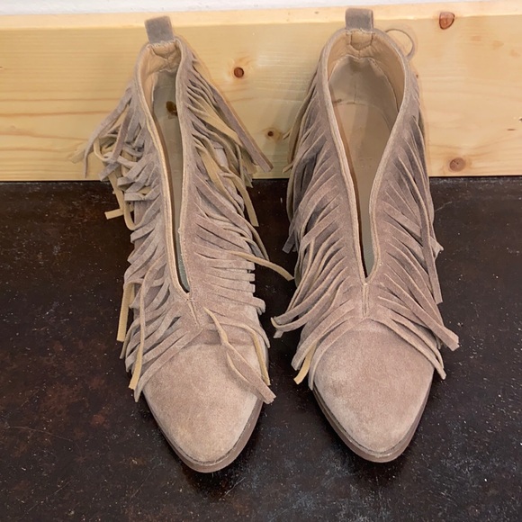 Fringe Booties - Picture 1 of 3